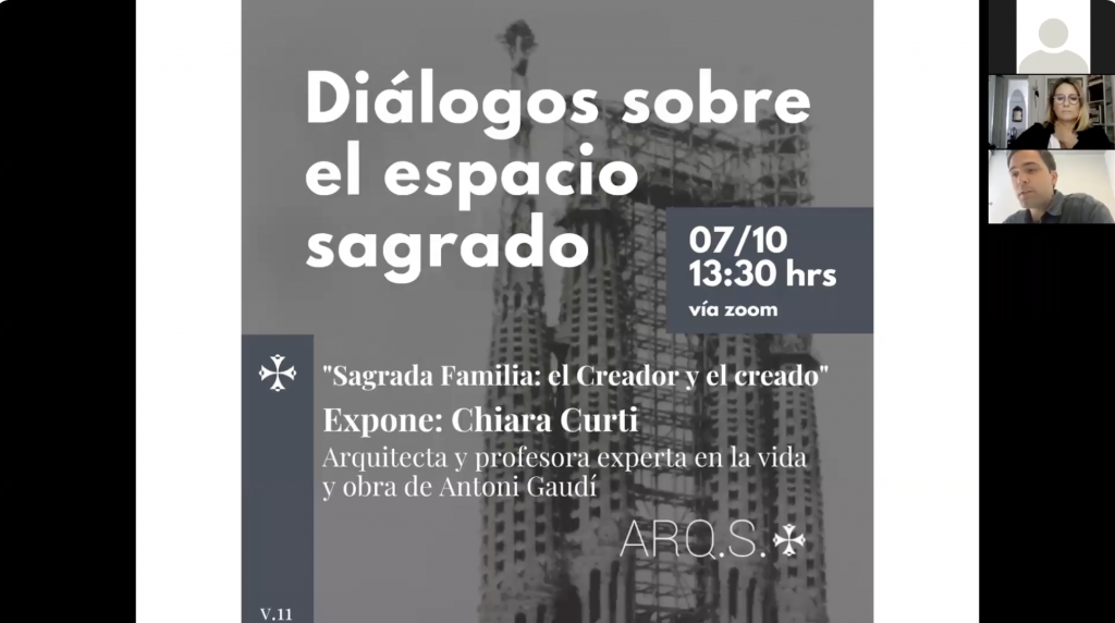 Diálogos sobre el espacio sagrado v.11 – Sagrada Familia: El Creador y el creado – Arquitectura Sacra